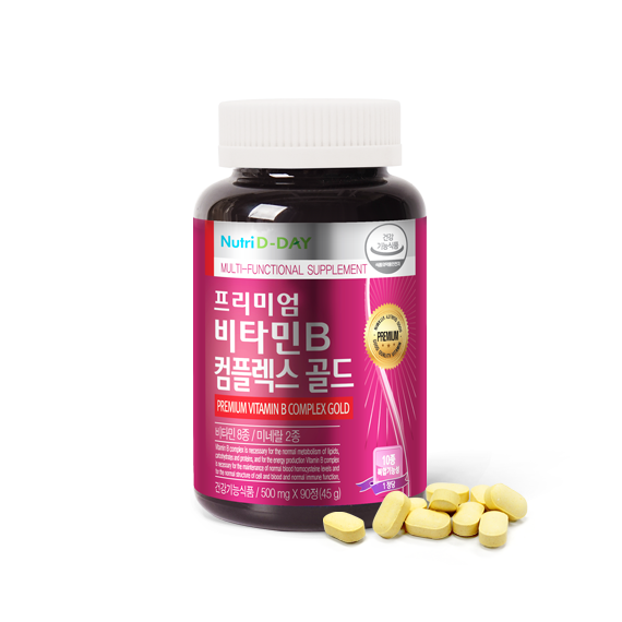 Viên uống Nutri D-Day Vitamin B Complex Gold giảm căng thẳng mệt mỏi