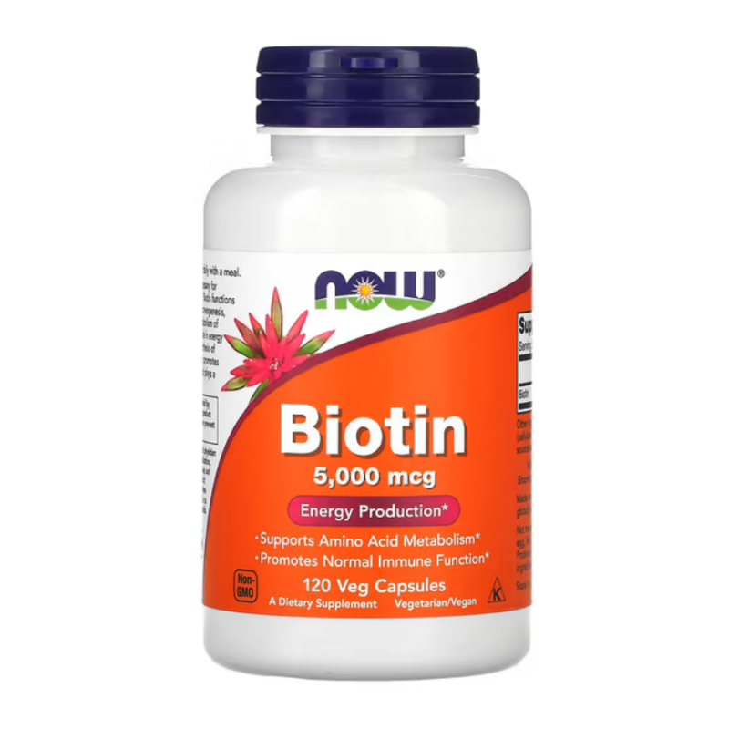 Now Foods Biotin 5000 mcg 