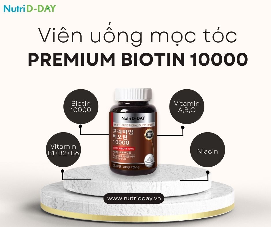 Nutri D-Day PREMIUM Biotin 10000